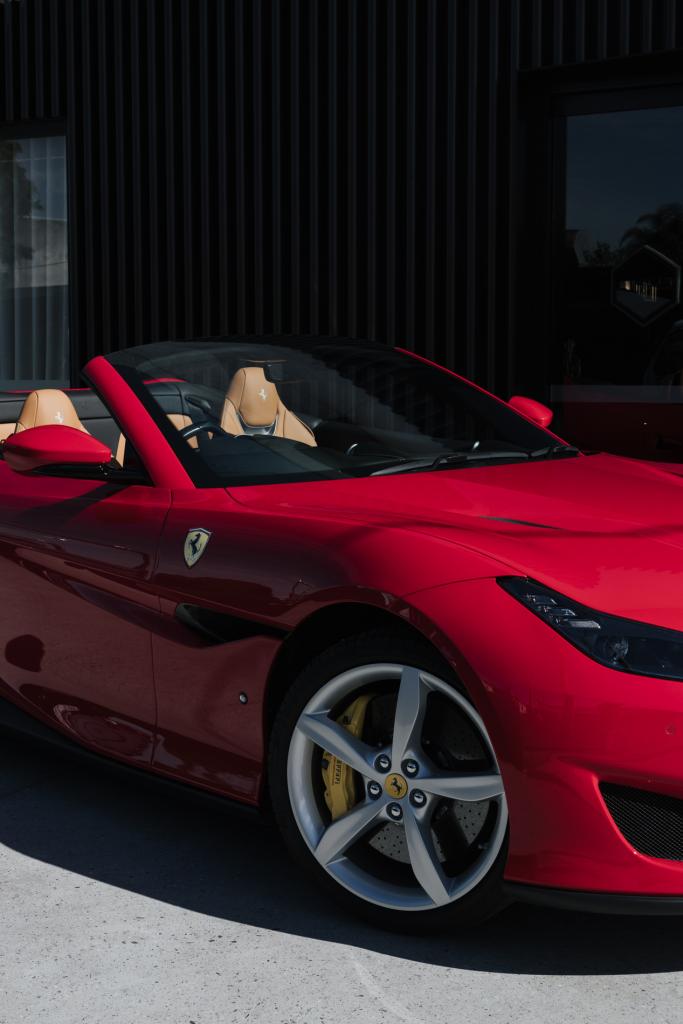 Red Ferrari